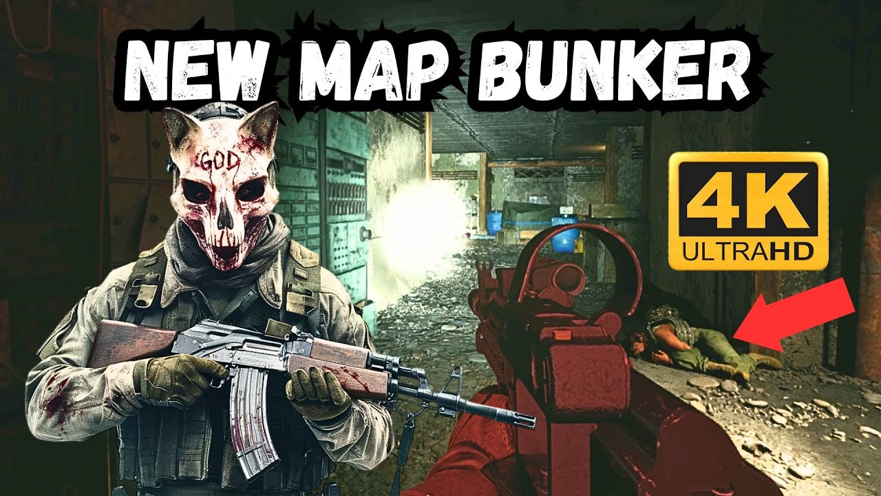 This game just got a BIG UPDATE, NEW MAP BUNKER! INCURSION RED RIVER!