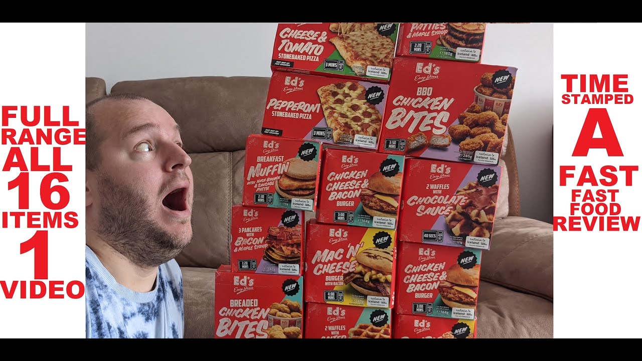 Ed's Easy Diner | REVIEW FULL RANGE | Iceland Exclusive