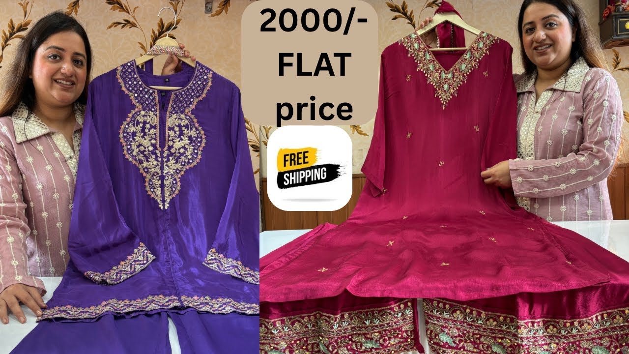 Amazing collection at Rs2000/- Flat