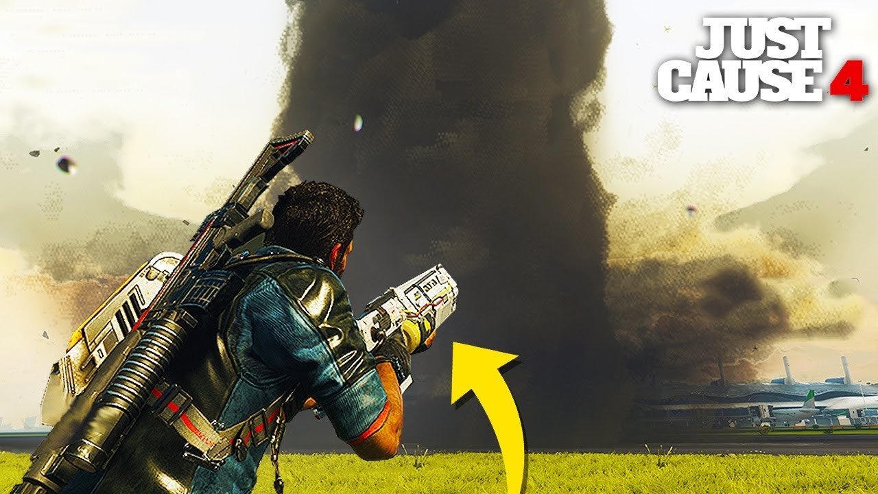 Just Cause 4 spawning the tornado anywhere on the map & controlling it!