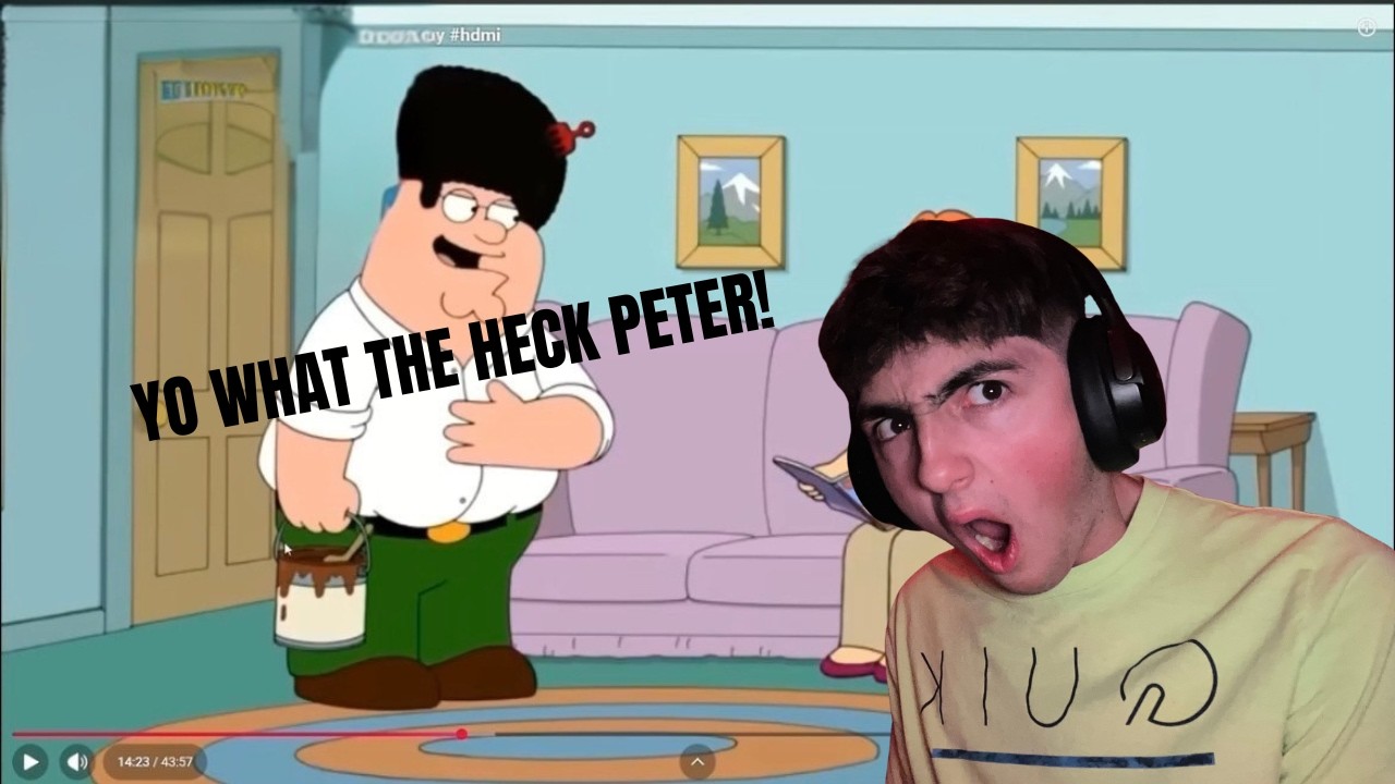 PETER GRIFFIN IS CRAZY! Reacting to Family Guy Funniest Moments (13 or older can watch)