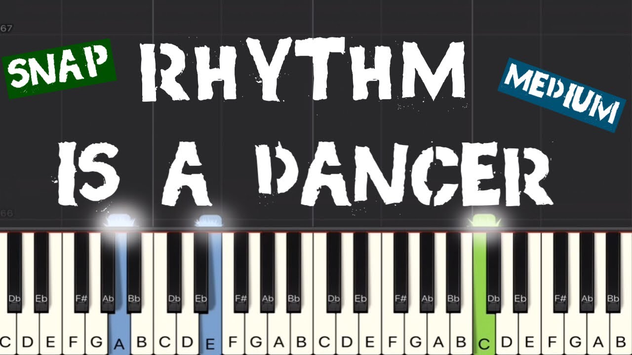 SNAP! - Rhythm Is A Dancer Piano Tutorial | Medium