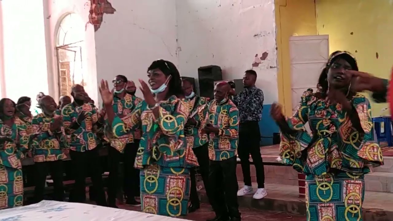 chorale SAUTI LA BWANA paroisse KIPATANISHO de likasi église méthodiste Unie kikula
