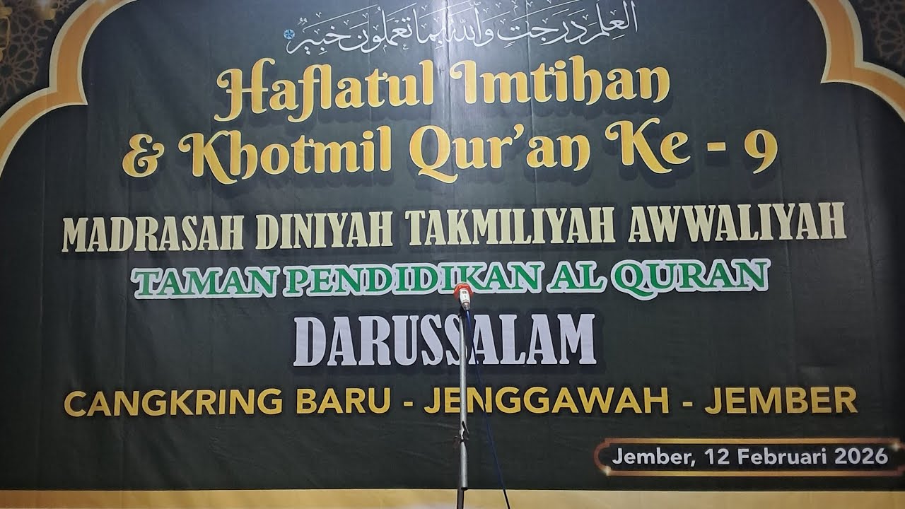 Pengajian Umum Darussalam Cangkring