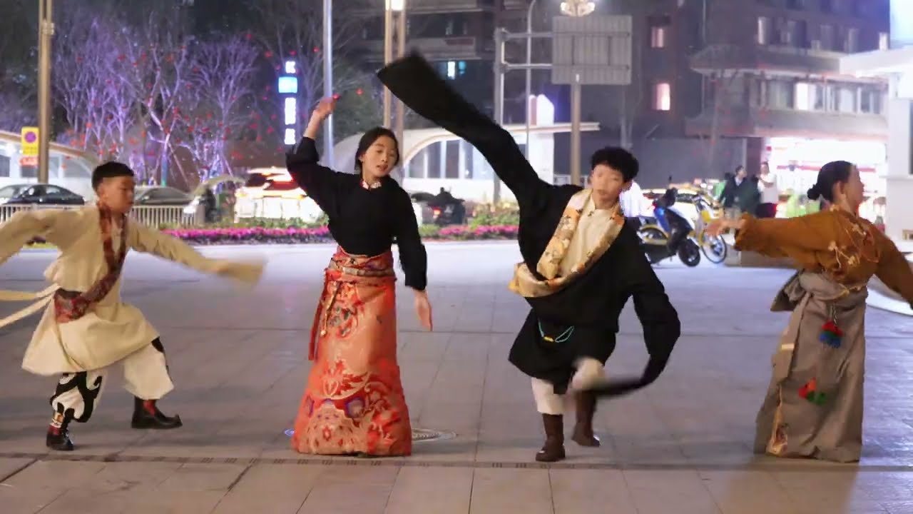 小朋友们《吉祥玉树》🌹Tibetan dance 💖  tibetan guozhuang dance💖tibetan song💖