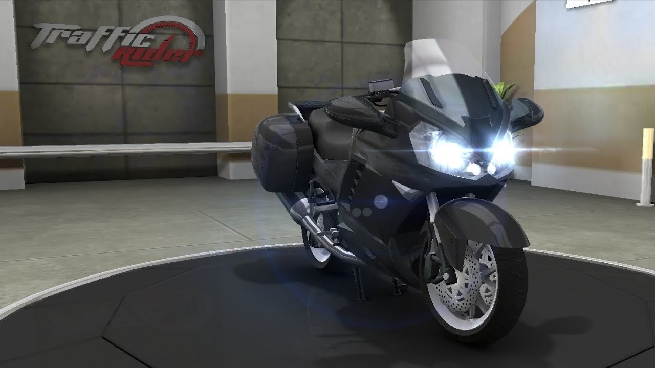 Traffic Rider game GX 1400 baik top speed 236