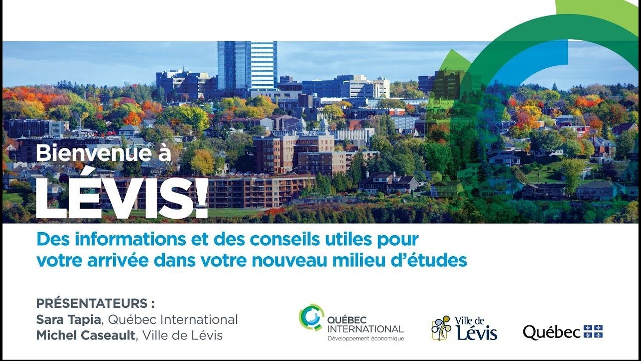 Bienvenue à la ville de Lévis: infos pratiques pour les nouveaux étudiants internationaux