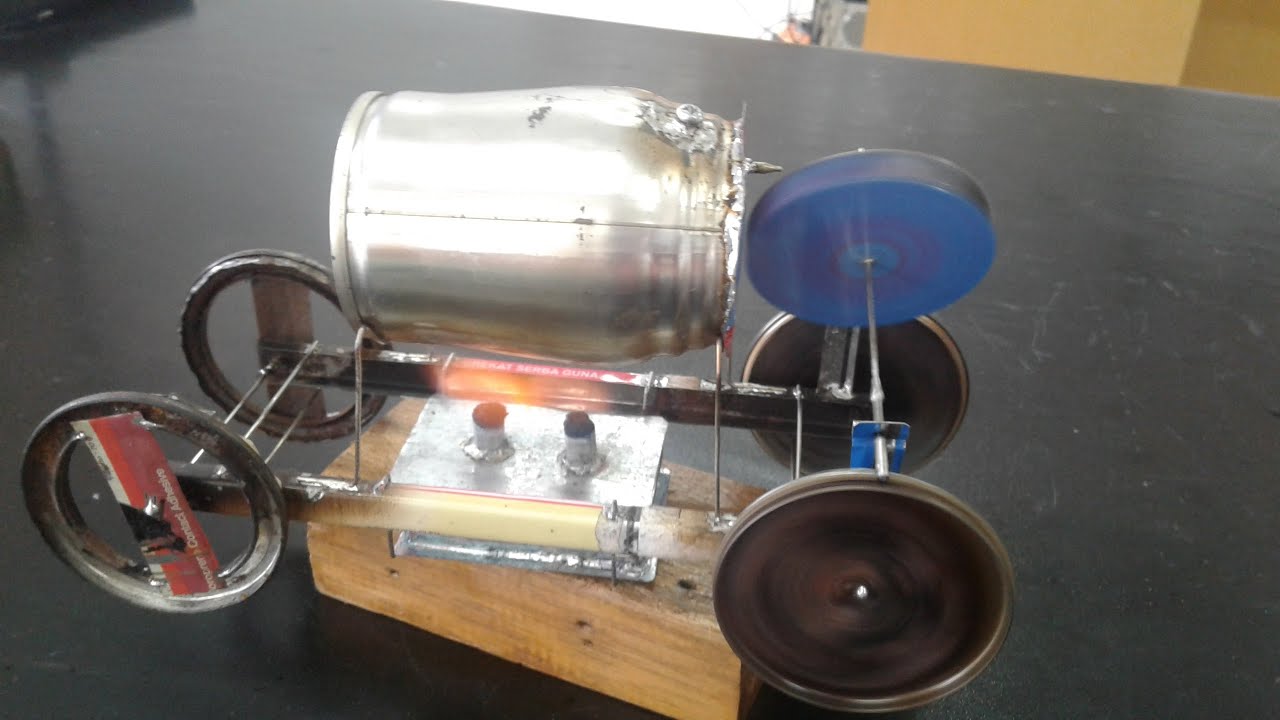 Steam Turbine Car