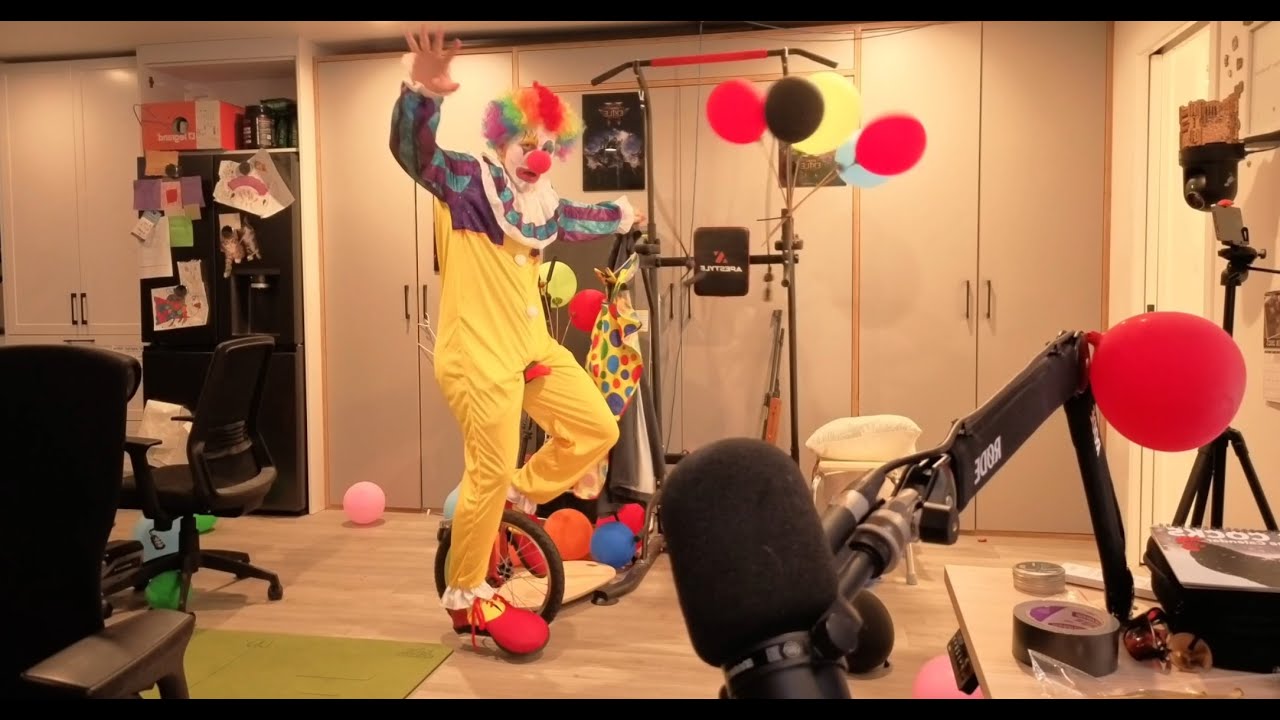 Quin69 - Clown Transformation