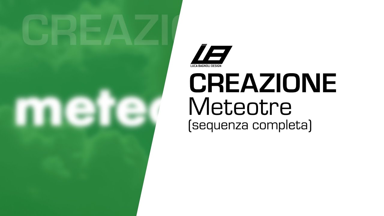 [CREAZIONE] Meteotre - Sequenza completa (sigle, sponsor, previsioni)