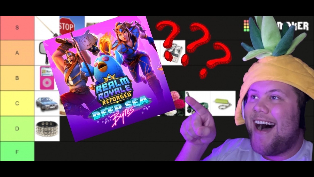 RANDOM TIERLISTS: DAY 2- REALM ROYALE CHARACTERS?!?