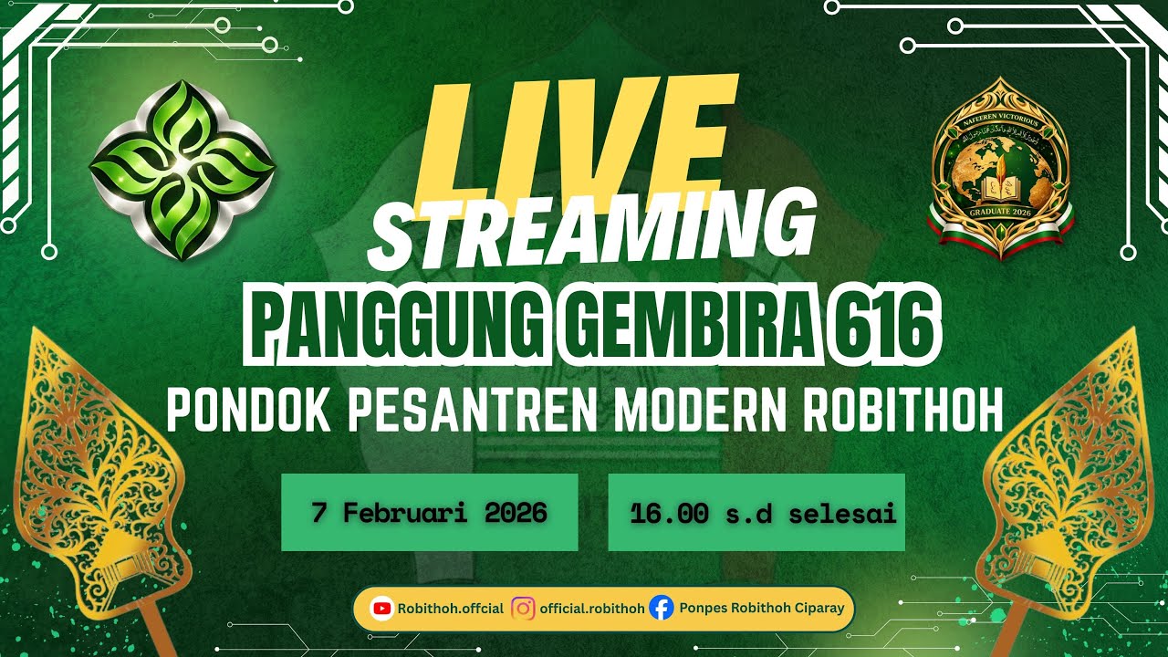 Panggung Gembira 616 NAFEEREN VICTORIOUS GENERATION  [ PP ROBITHOH ]