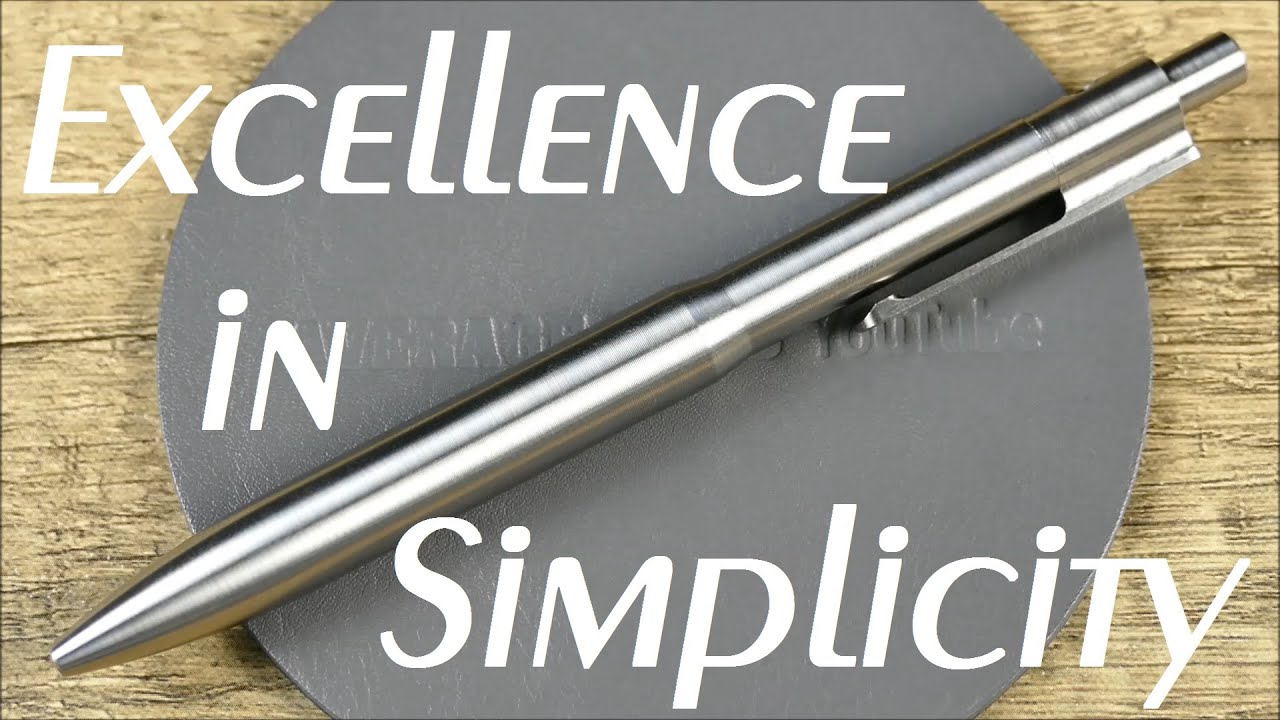 On Point EDC: Autmog – 42 Click Pen, Custom Titanium Pen Machined One-by-One by One Guy in Canada