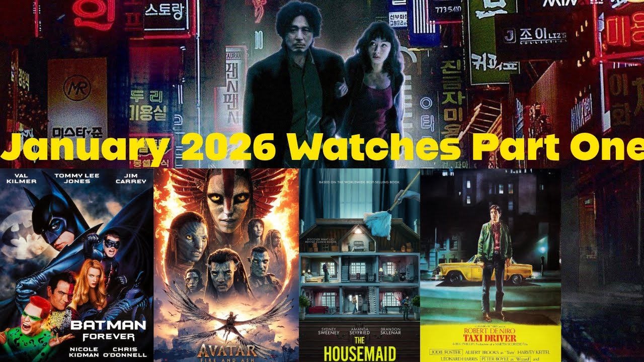 January 2026 Watches Part One 😀🍿📀🎸🎶