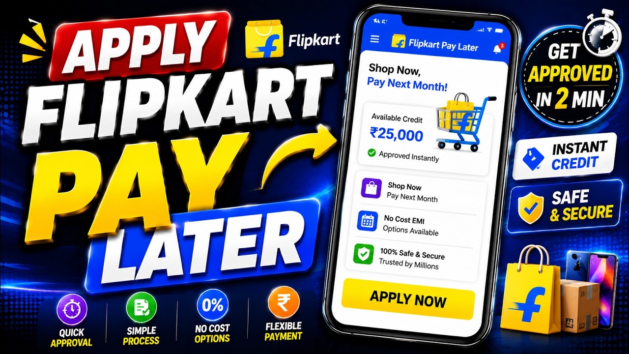 How To Apply Flipkart Pay Later | How To Enable Flipkart Pay Later | Flipkart EMI | Tamil