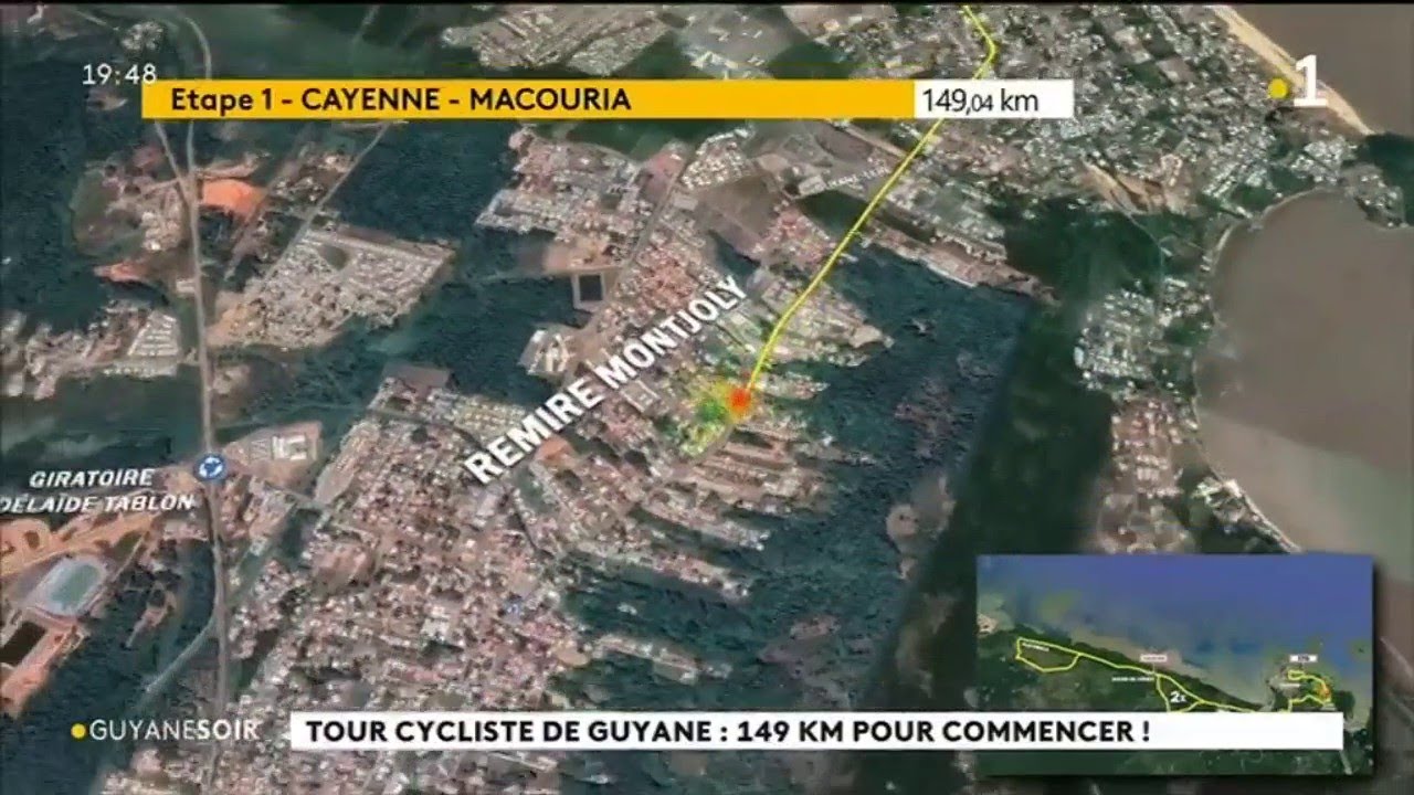 Tour cycliste de Guyane : 149 km pour commencer