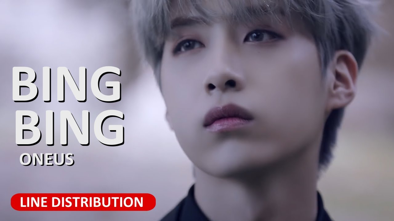 ONEUS(원어스) - BingBing (개와 늑대의 시간) Line Distribution (Color Coded)