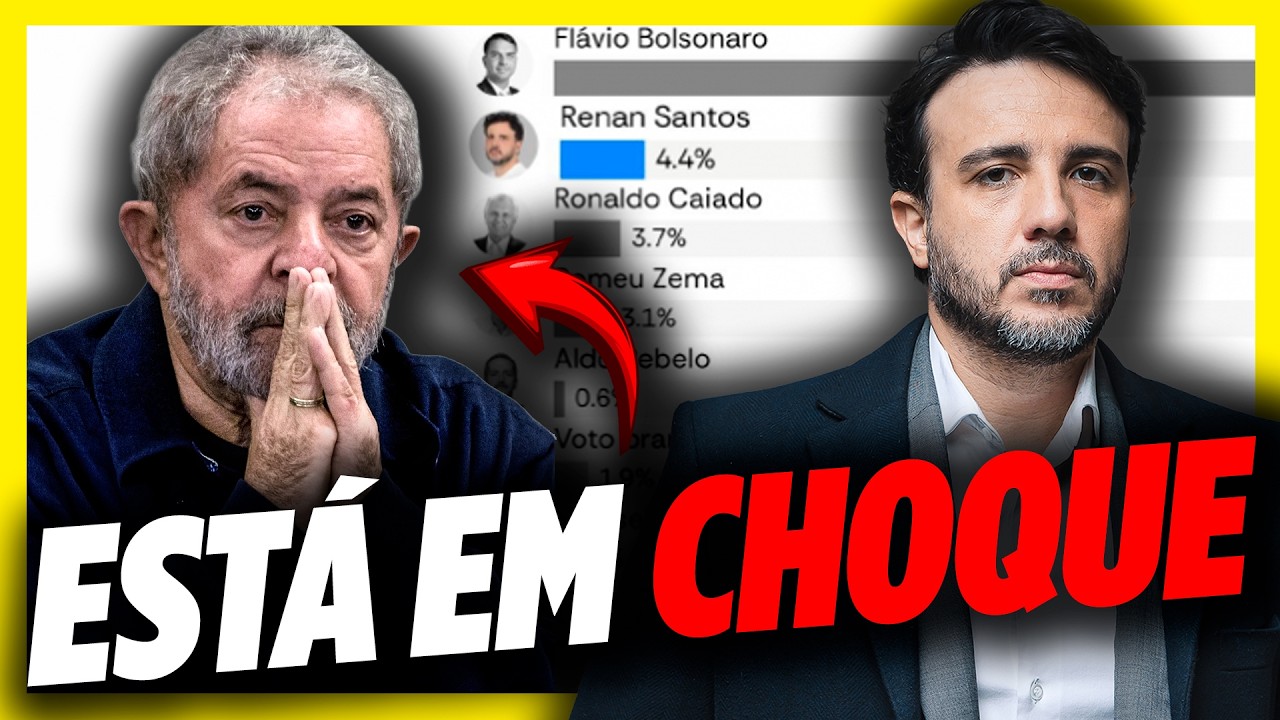 CRESCIMENTO DE RENAN SANTOS ACENDE ALERTA NA ESQUERDA | Cortes do @MBLiveTV