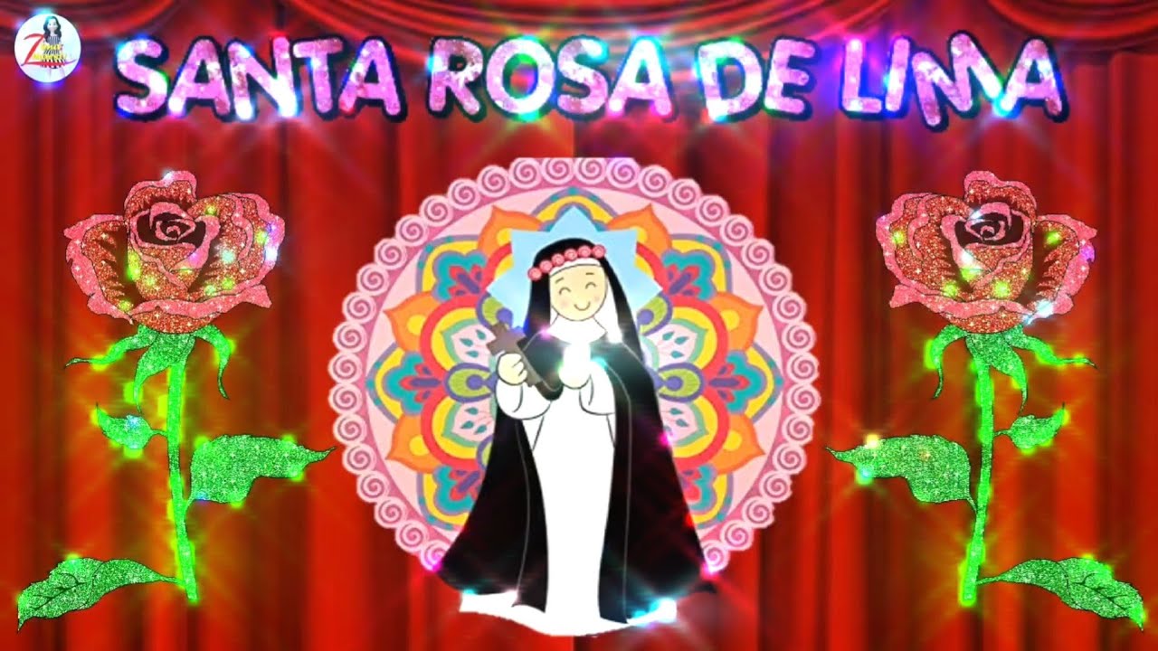 Santa Rosa de Lima para niños