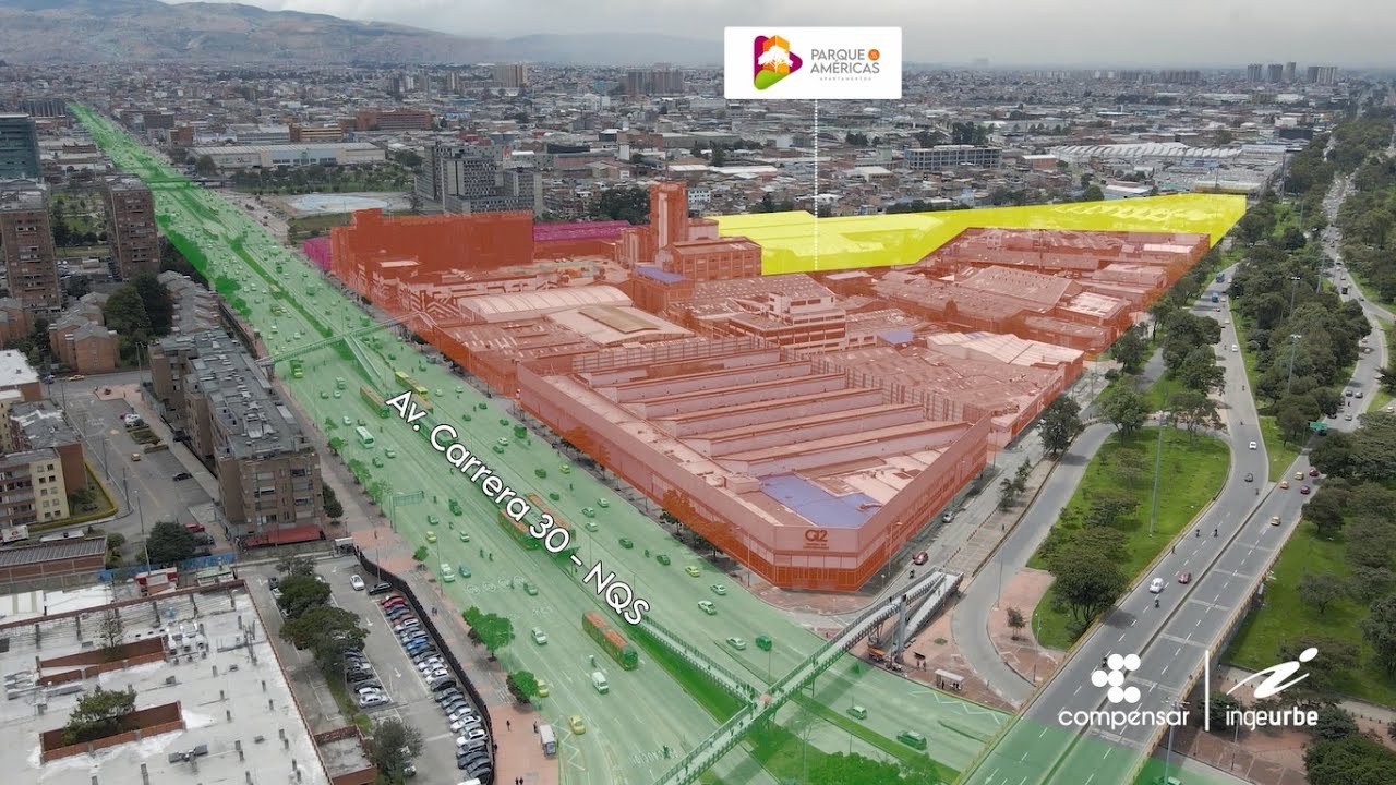 Parque de las Áméricas - Plan Parcial Triángulo de Bavaria
