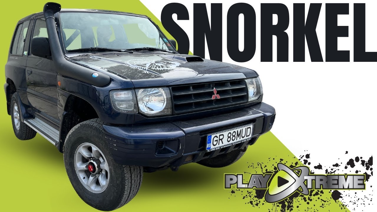 Cum se instaleaza Snorkel Play Xtreme Mitsubishi Pajero MK2