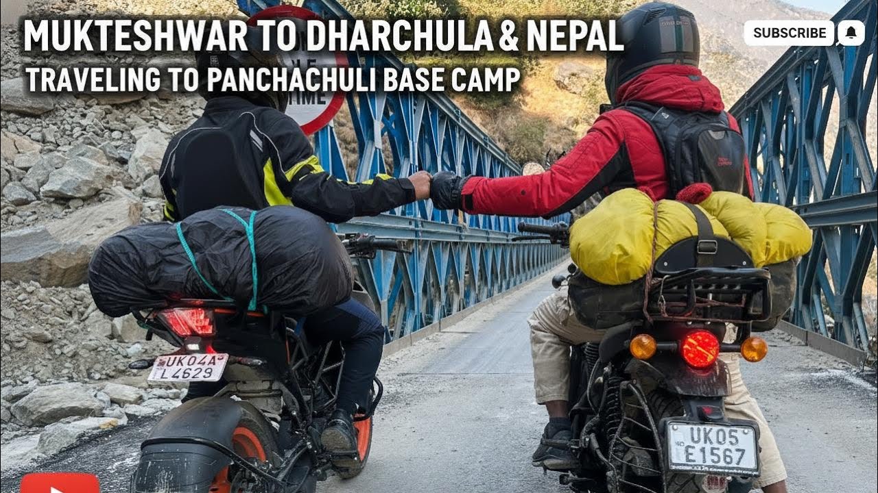 @Mukteshwar To Dharchula to Nepal With Hunter 350 Trip | Panchachuli Base Camp | Episode 01 |