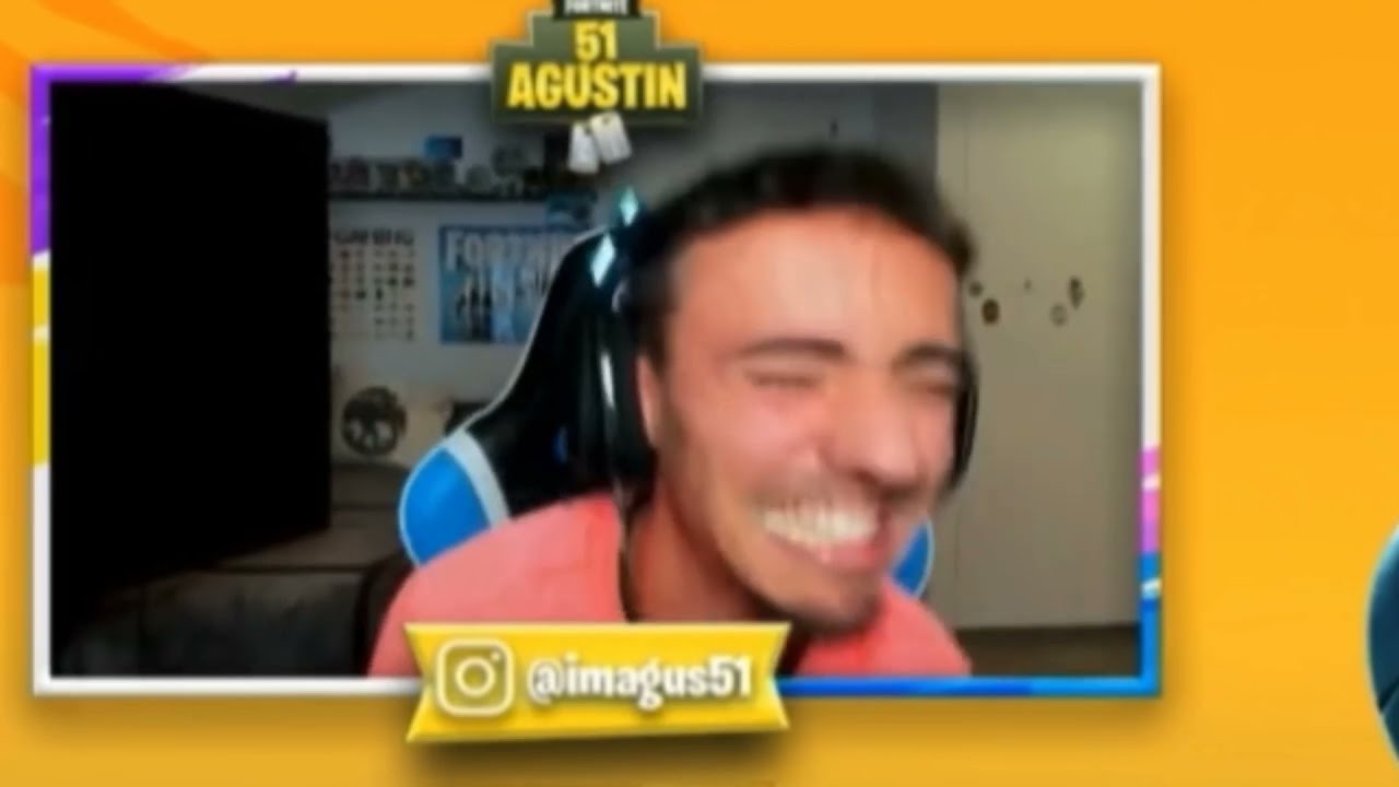 LOS MÁS EPICOS ENFADOS DE AGUSTIN51(CASI LLORA)// FORTNITE