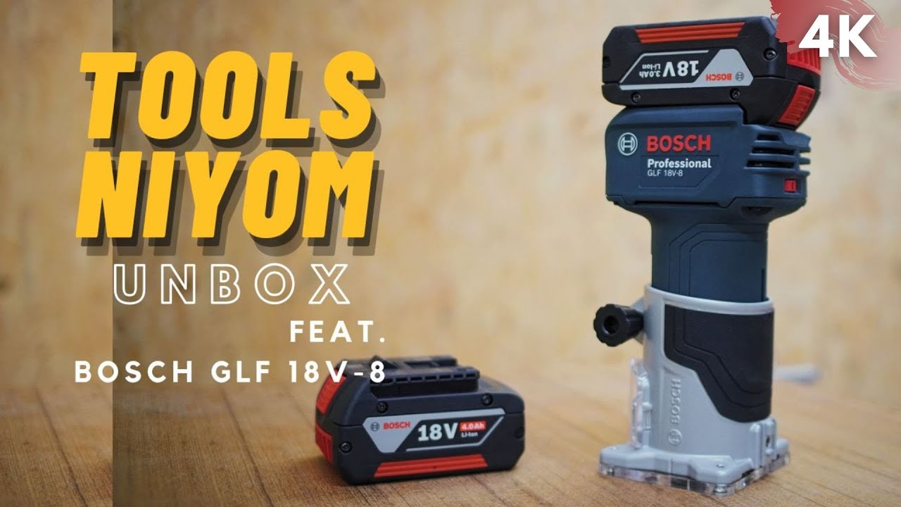 ทูลส์นิยม UNBOX : ทริมเมอร์ไร้สาย(ตื่นเช้าทุกวัน) Bosch GLF 18V-8