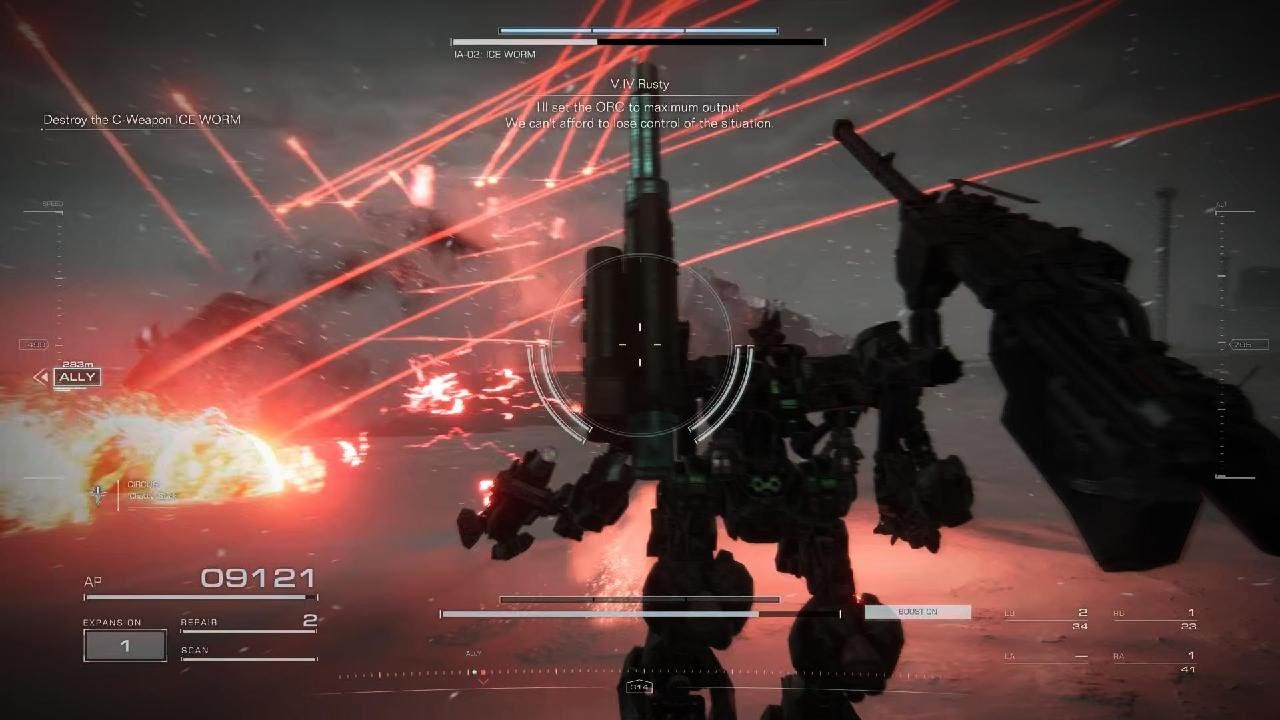 ARMORED CORE VI FIRES OF RUBICON: Ice Worm