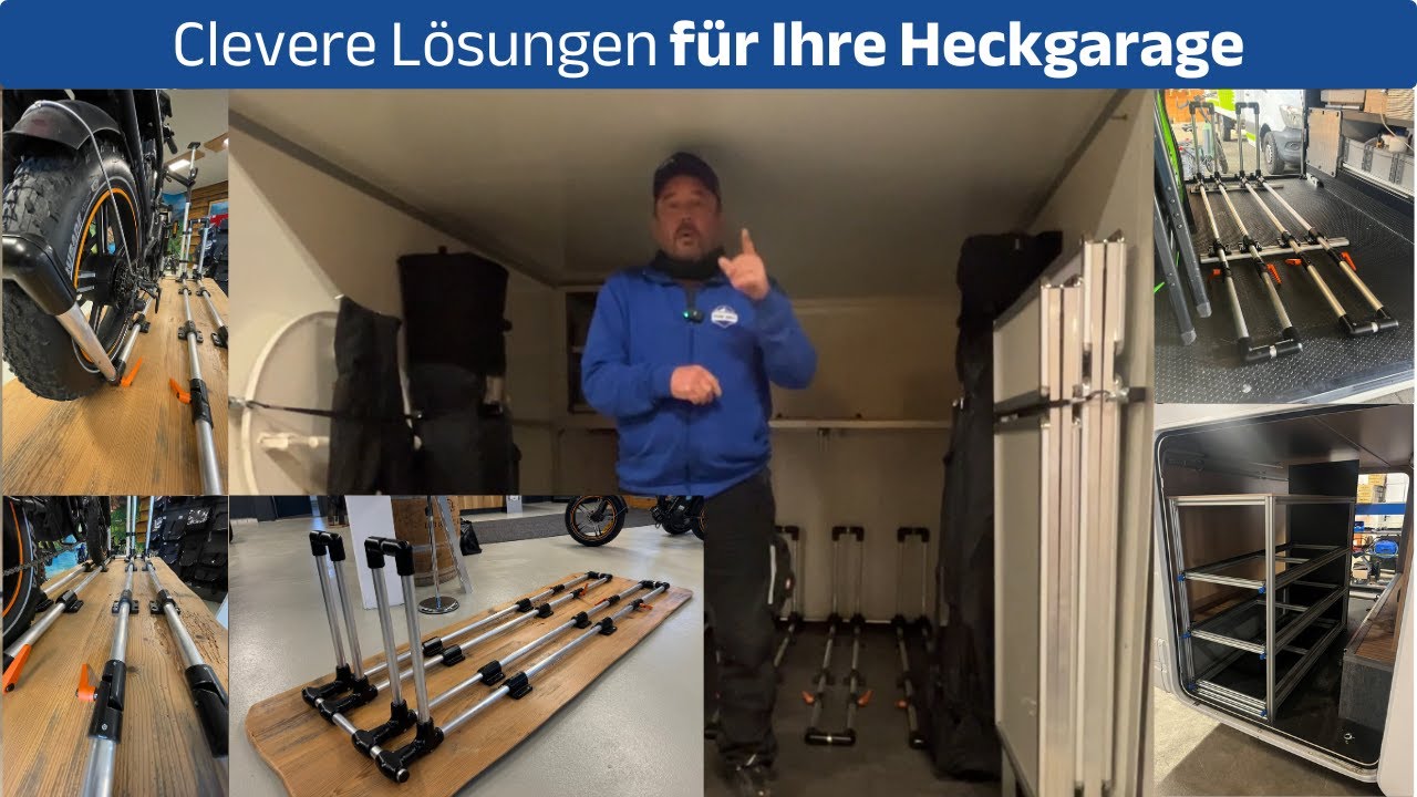 Clevere Lösungen für Ihre Heckgarage - ASW-Bike Promotion Anhänger 😊✌🏼