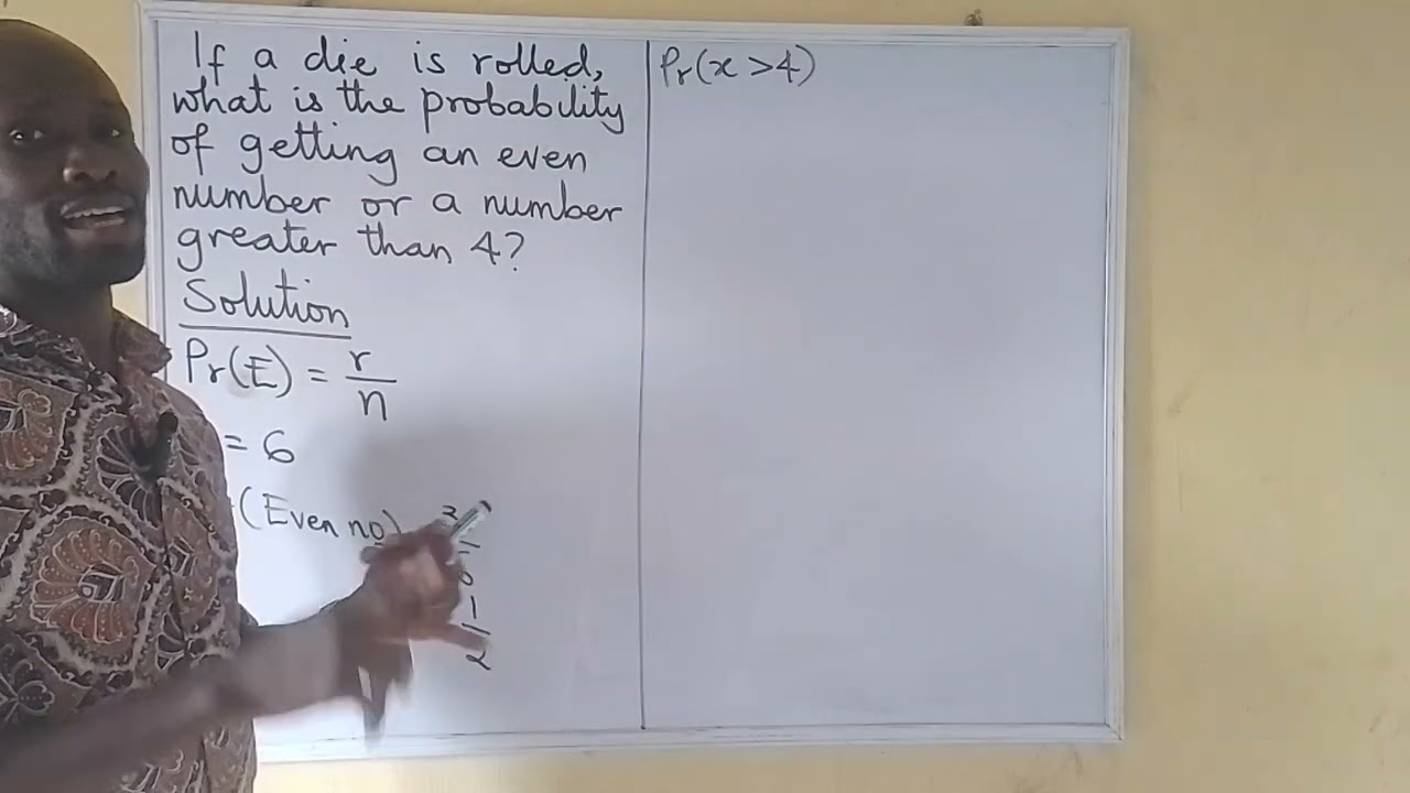 National mathematics festival past questions on probability 