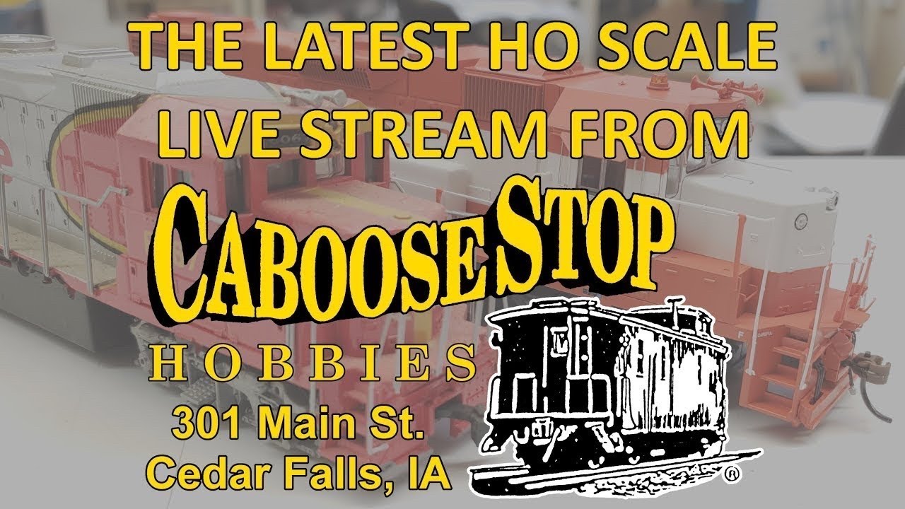 01/21/26 HO Scale Virtual Visit Caboose Stop Hobbies