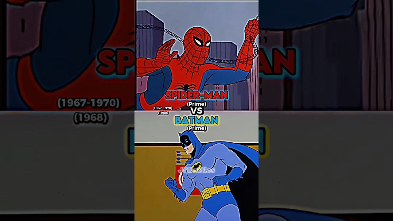 Spider-Man (1967) vs Batman (1968)