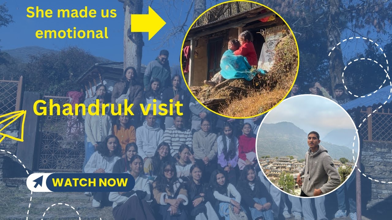 Ghandruk ko yatra ramailo vo | kumudini school students#vlog 