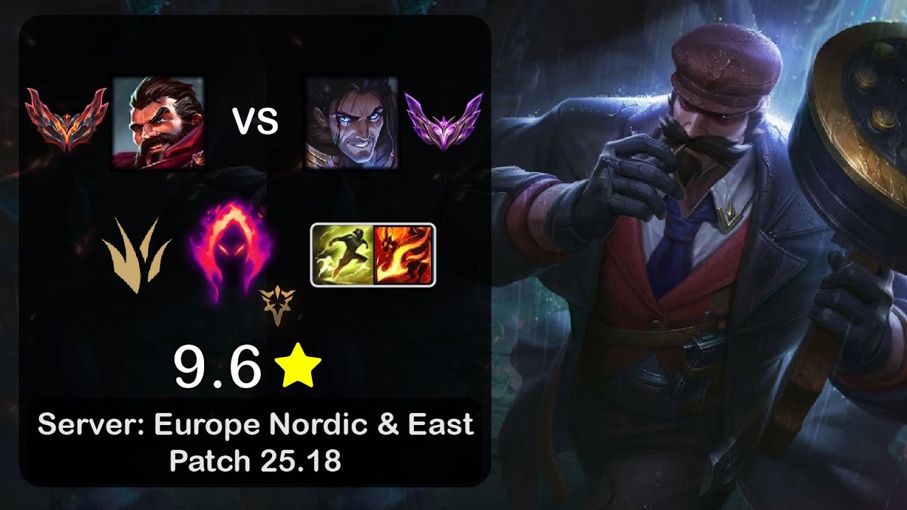 Graves Jungle vs Sylas - EUNE GrandMaster - Patch 25.18