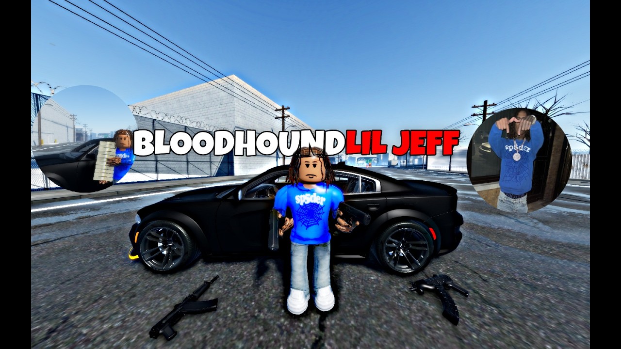 I slid as *BLOODHOUND LIL JEFF* with the MYTHICAL BLACK DRAC In Tha Bronx 3!