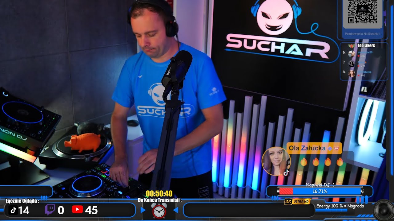 DJ SUCHAR - Music Live Vol. 103 Live Mix 16.08.2025 Na Zywo ! @DJ_SUCHAR #dj #2025 #livenażywo