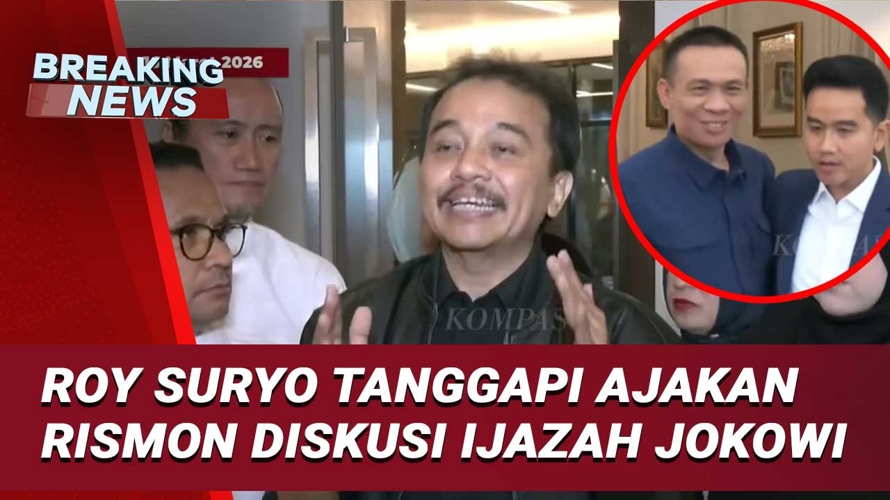 BREAKING NEWS - Roy Suryo Respons Ajakan Diskusi Rismon Sianipar soal Ijazah Jokowi