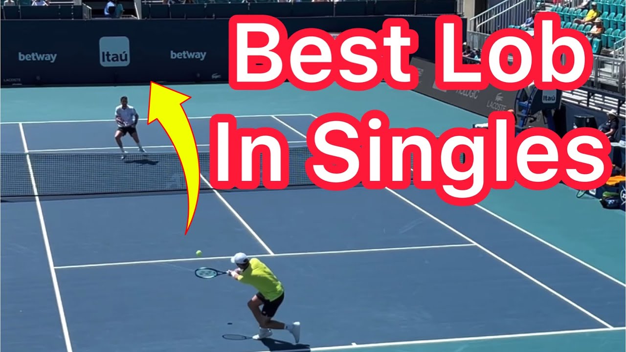 What’s The Best Lob To Use In Singles? (Tennis Strategy Explained)
