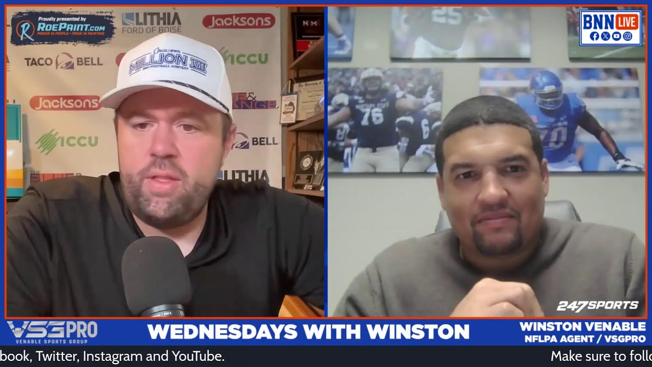 BNN LIVE: Talking Boise State hoops with Matt Bauscher and football with Winston Venable