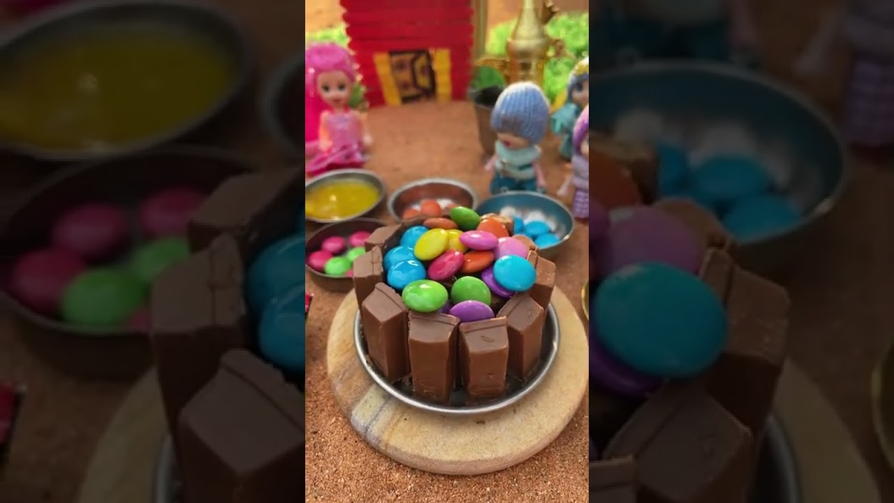 Miniature KitKat Cake 🎂 😍😍🤩🤩 kitkat Cake Recipe | 90&rsquo;s Miniature