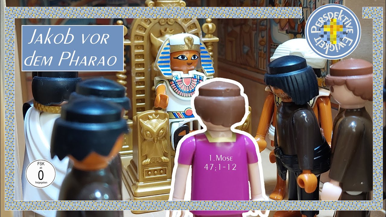Jakob vor dem Pharao | AT 73 | Nachgespielt mit Playmobil Figuren | Film für Kinder | Bibel