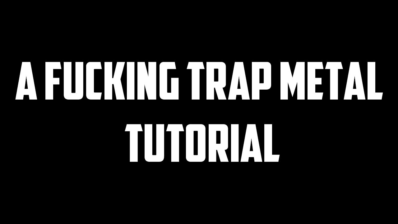 (FLP) HOW TO MAKE TRAP METAL BEATS LIKE YOU ARE A TRAP METAL GENIUS *SCARLXRD, ZILLAKAMI, SLEN*