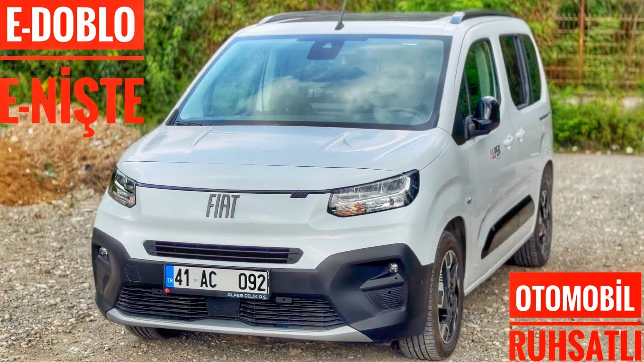 NADİR OTOMOBİL RUHSATLI FİAT E-DOBLO | ENİŞTELERİN YENİ GÖZDESİ | TAMAMEN ELEKTRİKLİ
