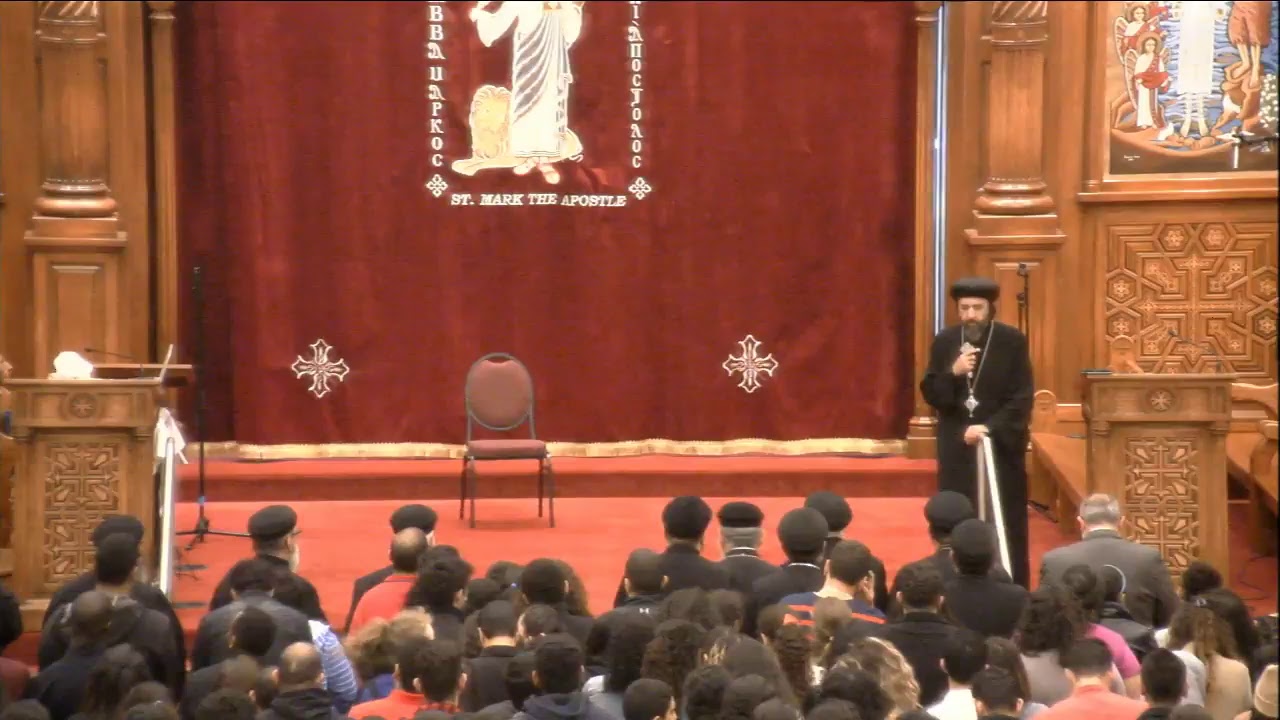 GTA Youth Meeting with H.G. Bishop Angaelos - Living Holiness in the 21st Century