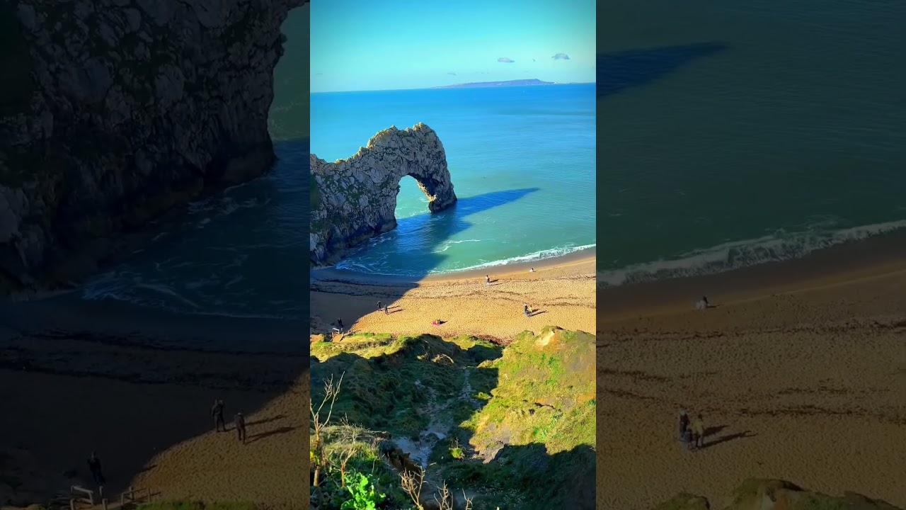 Durdle Door - Lulworth in Dorset, England 🇬🇧#durdledoor  #durdledooruk #uk #aroundtheuk