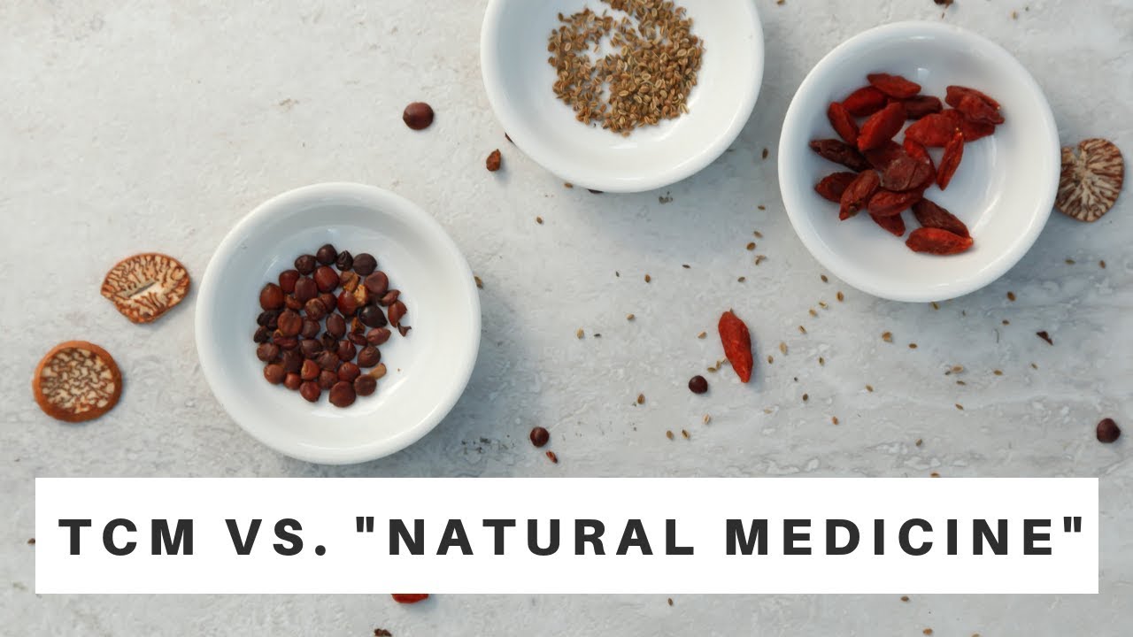 The difference between Chinese medicine and natural medicine?