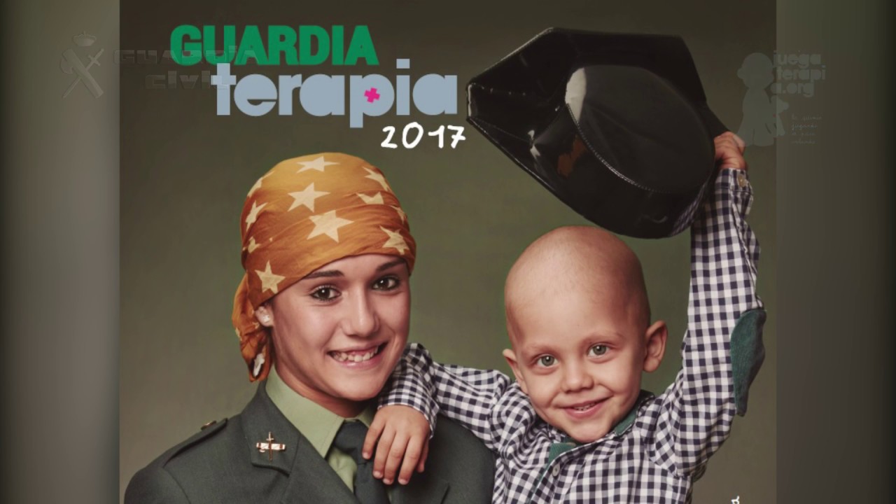 Making of Calendario Solidario Guardia Civil-Juegaterapia 2017