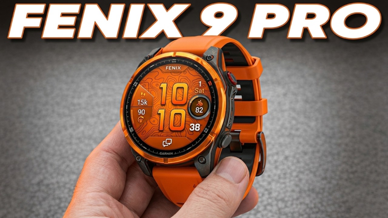 Утечка информации о Garmin Fenix ​​9: раскрыты возможности зарядки в течение 40 дней и новый AMOL...
