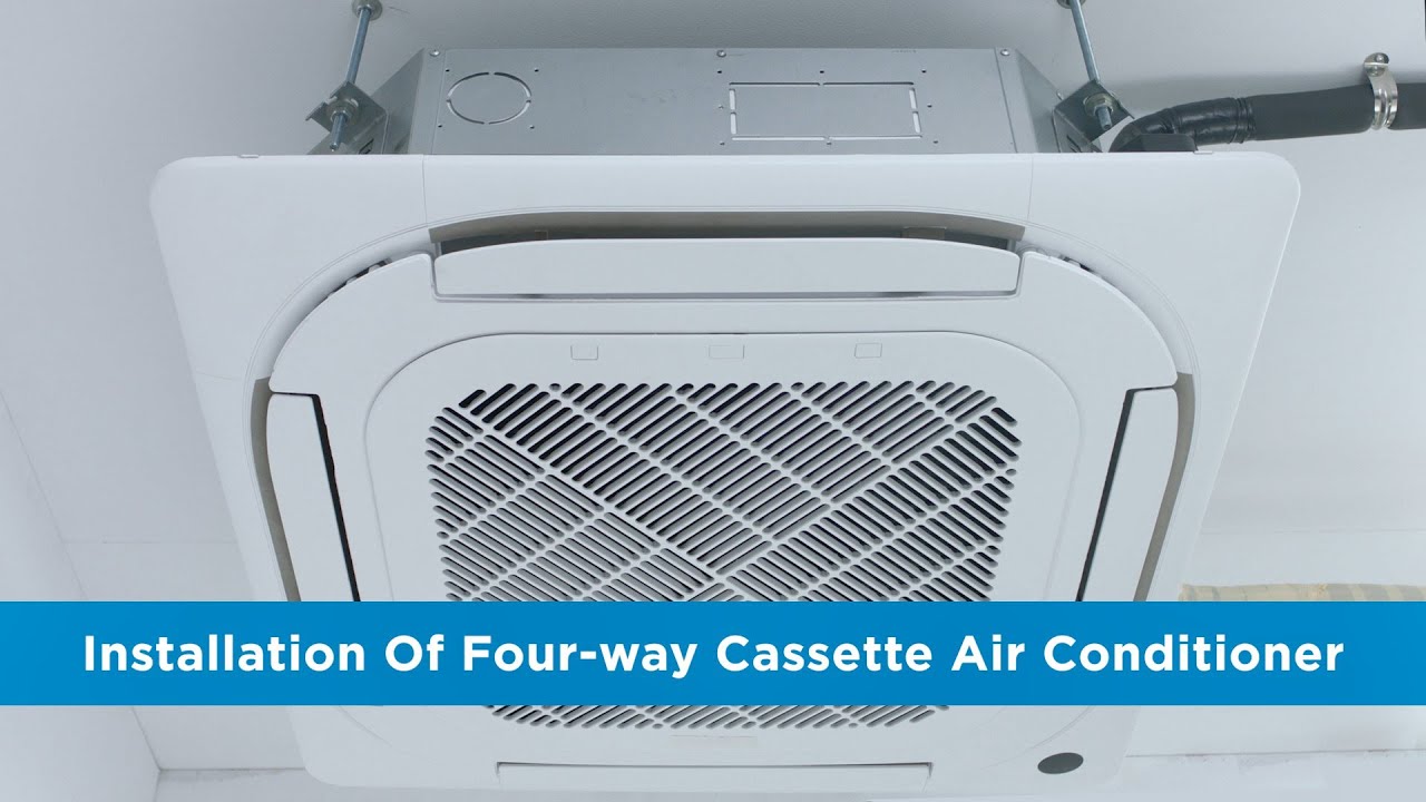 Midea 4 Way Cassette Installation Video